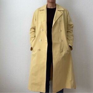 Vintage Forecaster of Boston Yellow Trench Coat